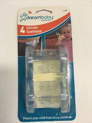 Protetor de almofada de canto 4 peças formato L bebê criança mesa de segurança borda mesa protetor - Imagem 1 de 4