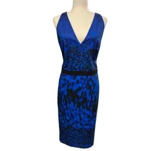 Vestido ceñido al cuerpo Ted Baker Clothing para mujer topacio AMAALEE TALLA 6 EE. UU. TALLA 16-18 - Imagen 1 de 6