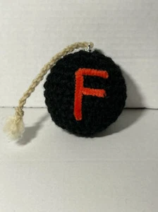 Neuheit Handarbeit schwarz gehäkelt F-Bombe Spaß Gag Geschenk - Bild 1 von 1