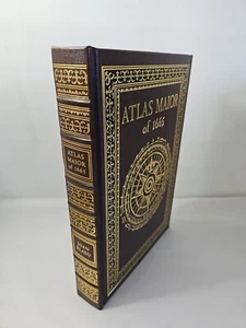 Easton Press ~ Atlas Maior Book ~ Leather ~ Nice ~ Large ~ 15" x 10" x 2" - Picture 1 of 12