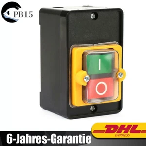 Schalter EIN-AUS Druckschalter für Bohrmaschinen AC 220V 380V 10A Wasserdichter - Bild 1 von 8