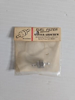 Rc Fuel Filter Windsor Propeller MA4500 Fuel Filter Master Airscrew New - Image 1 of 4