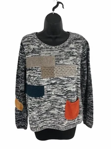 Lisa Todd Sweater Long Sleeve Cotton Cashmere Crew Neck Pullover Size S Small - Picture 1 of 9