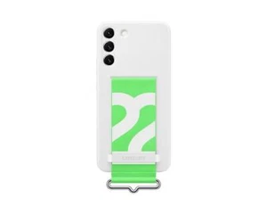 Genuine Samsung Galaxy S22+ Silicone Cover with Strap White EF-GS906TWEGWW - Picture 1 of 6