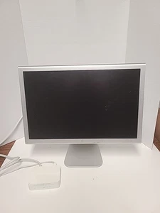 Apple Cinema A1081 20 inch Display With Stand And Power Adapter Tested For Power - Picture 1 of 15