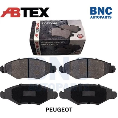 Abtex Front Brake Pads fits PEUGEOT 306 1993-2001 - Image 1 of 3