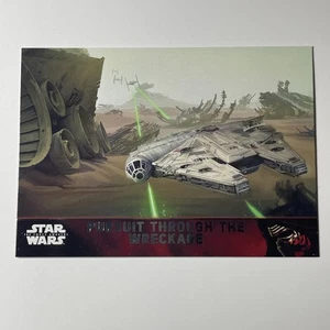 2015 Topps Star Wars The Force Awakens Pursuit Through the Wreckage Card #94 - Picture 1 of 2