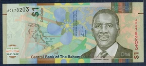 BAHAMAS 1 Dólar 2017 P.M. N° 77A Fior De Estampado - Gian 5 - Bild 1 von 2