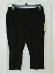 NWT Tangerine Activewear Capris Black/Black Women's Sz S or L SUPER SOFT - Picture 1 of 2
