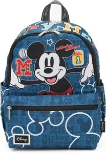 Wondapop - Mickey Mouse 13" Nylon Daypack, Blue School Backpack - Picture 1 of 8