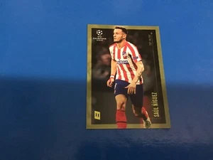 TOPPS CHAMPIONS LEAGUE 2020 DESIGNED BY L.MESSI SAUL NIGUEZ 🇪🇸 AT.MADRID 🔴⚪️ - Picture 1 of 2