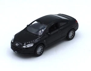 Welly 73111 Peugeot 407 Nero Die Cast Modello senza scatola originale 1:87/corsia H0 - Foto 1 di 2