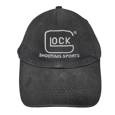 Gorra deportiva de tiro GLOCK negra OSFA ajustable bordada 6 paneles Foto 1 de 4