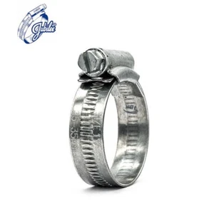 Jubilee Clips Genuino Jubilee Manguera Clips Gusano Manguera Accionamiento Abrazaderas Acero Suave Zinc - Imagen 1 de 8