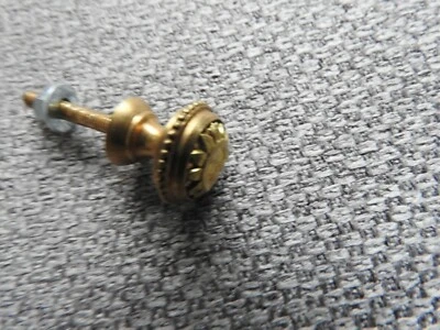 ANCIEN BOUTON POIGNEE EN BRONZE°D°POUR TIROIR BUREAU MEUBLE COMMODE BOITE PORTE - Photo 1/4