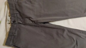 Abercrombie Kids Boys’ grey Chinos Adjustable Waist Size 11/12 short - Picture 1 of 5
