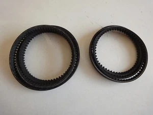 MOUNTFIELD MANOR 5R TILLER ROTOVATOR COGGED BELT SET G92005169 & G92005170 - Picture 1 of 2