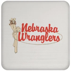 Nebraska Wranglers Drink Coaster | WBL Women's Basketball Team - Picture 1 of 6