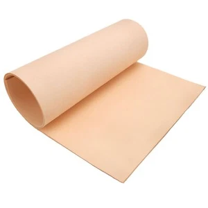 Veg Tanned Full Grain Leather and Textured Cowhide Leather 3.0mm 4.0mm Pre-Cut - Picture 1 of 49