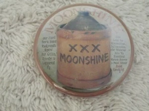 Jarra Moonshine ~ pasador trasero botón de 2-1/4" (B27) - Imagen 1 de 2