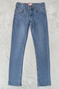 BCBG Girls Jeans Size 10 Blue Denim Light Wash Straight Leg Measures 22x25 - Picture 1 of 7