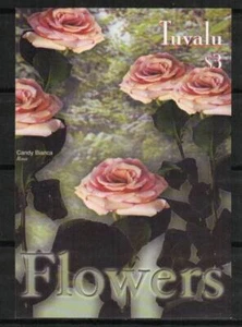 Tuvalu Stamp 926 - Candy Bianca Roses - Picture 1 of 1