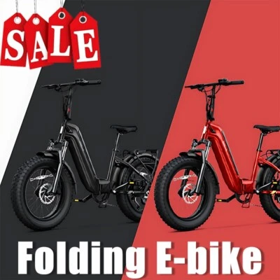 NUEVA SISIGAD Bicicleta Eléctrica Plegable para Adultos Pico 1500W Viaje Montaña E-Bike Foto 1 de 4