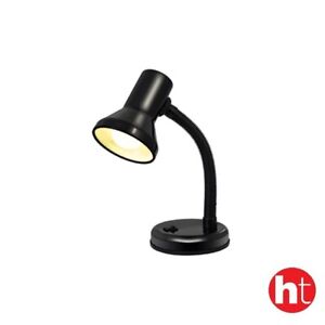 Sansai Student Desk Lamp/Light w/ Adjustable/Flexible Neck - Black