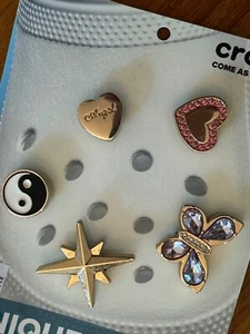 Crocs Jibbitz Uniquely You Collection 5 Pack Charms NEW - Picture 1 of 5