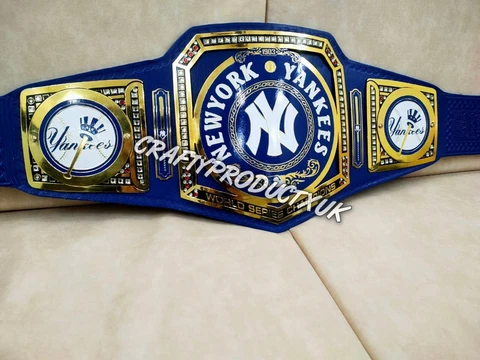 New York NY Yankees Championship Belt Cover