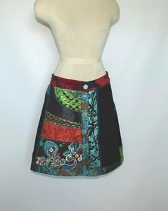 ALL TOGETHER A-Line Falda de Rodilla con Botones A-Line Talla 40/M - Imagen 1 de 7
