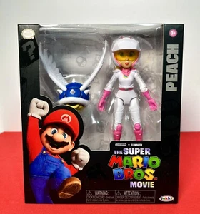 2023 JAKKS The Super Mario Bros. Movie- PEACH IN MOTORCYCLE OUTFIT Action Figure - Picture 1 of 10