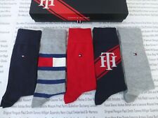 Luxury Sock Tommy Hilfiger Mens 5pk Asstd-Col/Design 2-Sizes Gift Box Socks BNIB