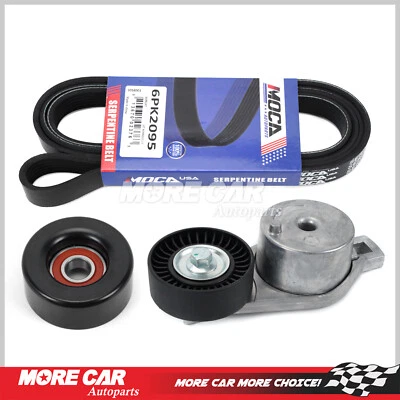 Serpentine Belt Drive Component Kit Fit for Dodge Caravan Chrysler Town&Country - Image 1 of 4