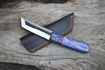 Tanto 9 Pulgadas Cuchillo Afilado Personalizado Forjado Cuchillo Rebelde Némesis Acero Alto Carbono EE. UU. Foto 1 de 4