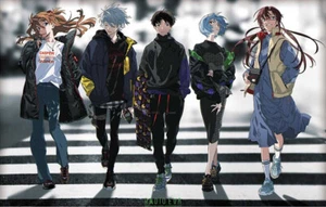 Jigsaw Puzzle RADIO EVA Illustration 06 Crossroad 1000 pieces Yanoman 10-1394 - Foto 1 di 1