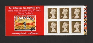 GB 2008 CARRY ON BRIEFMARKENHEFTCHEN - Bild 1 von 1