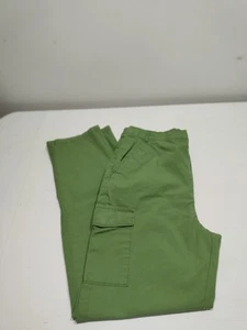 Free Assembly Boys Cargo Pants Elastic Waist GREEN Size XXL - Picture 1 of 10