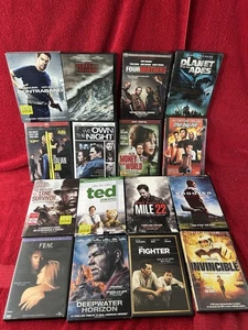 Mark Wahlberg 16 DVD Lot We Own Night Ted Survivor Italian Job hit Mile 22 Fear - Picture 1 of 5
