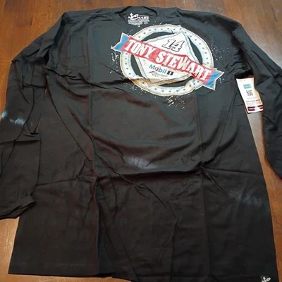 Camisa Kurt Busch Para Hombre NASCAR Racing Manga Larga Para Hombre Grande Mobil 1 Foto 1 de 4
