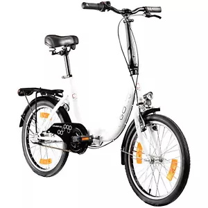 20" Klapprad 20 Zoll Klappfahrrad Faltrad 3 Gang Agon Cruiser Camping Fahrrad - Bild 1 von 21