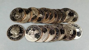 ROLL OF 1981-s SBA  DOLLARS - PROOF - 20 COINS - Picture 1 of 1