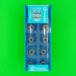 TAEGUTEC PTKU 0503R-M TT9080 inserti 10 pezzi NUOVO - Foto 1 di 4