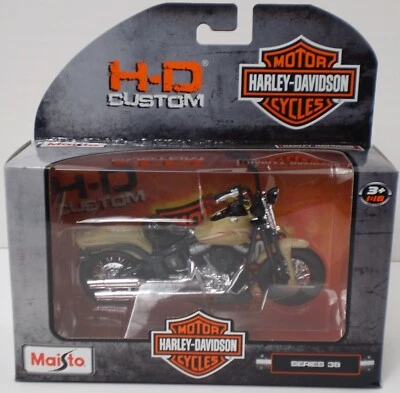 Harley Davidson Maisto escala 1:18 - 2008 FLSTSB Cross Bones™ - Serie 38 Foto 1 de 4