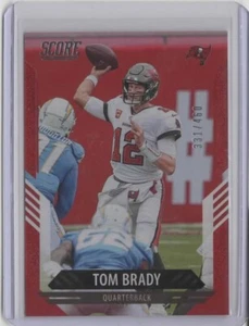 Score Dots Red #12 2021 Tom Brady 331/460 - Imagen 1 de 2