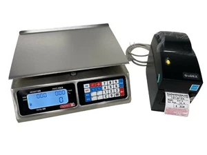 Escala de carne de entrega informática Torrey LPC40 x 0,01 lb con impresora de etiquetas Godex DT2-ENVÍO - Imagen 1 de 5