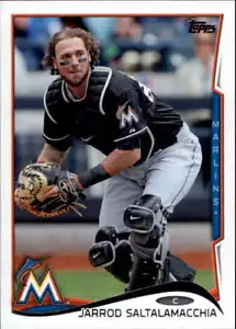 2014 Topps Update #US-70 Jarrod Saltalamacchia NM-MT Marlins ID:19096 - Picture 1 of 2