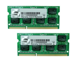 16GB G.Skill DDR3 PC3-10666 CL9 SQ Series Dual Laptop Memory Kit (2x 8GB) - Picture 1 of 2