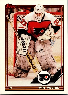 1991-92 Topps - #29 Pete Peeters - Image 1 of 2