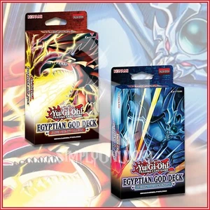 YuGiOh 1ª EDICIÓN DIOS EGIPCIO BARAJA: CARTAS OBELISCO YUGI SLIFER Y KAIBA SELLADAS🔥 - Imagen 1 de 2